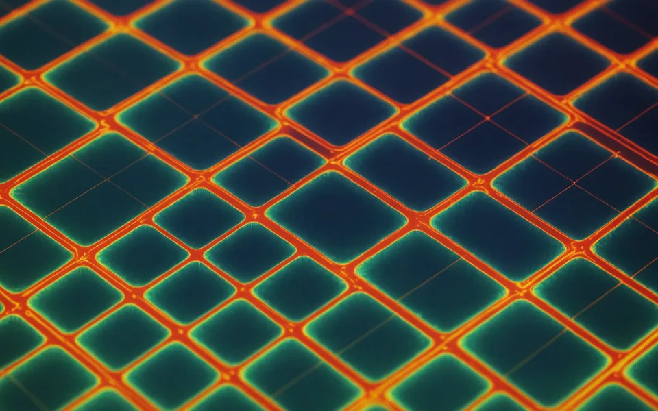 Heat map showing enzyme activity rate variation across a beef aging chamber over a 28-day aging window